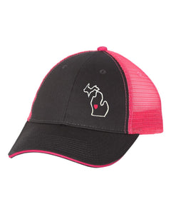 Mitten Pink Trucker Cap