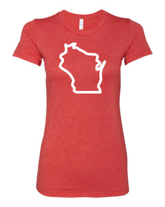 Wisconsin Women's Tee