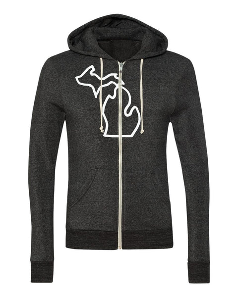 Mitten Unisex Full Zip Hoodie