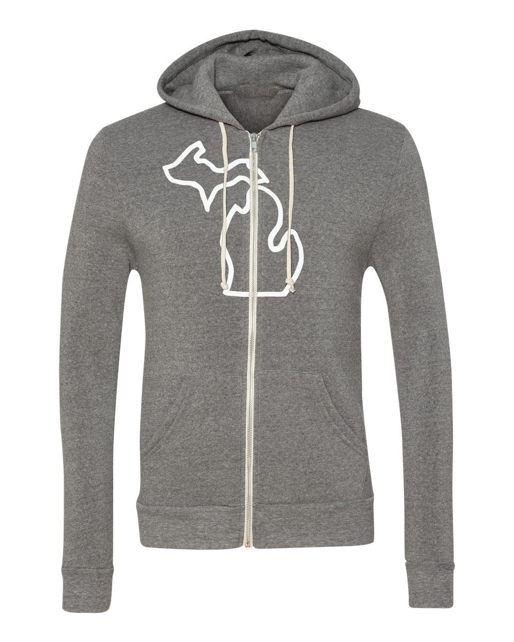 Mitten Unisex Full Zip Hoodie